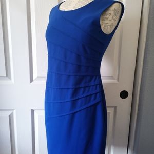 Calvin Klein Cobalt Blue Sheet Dress Size 6